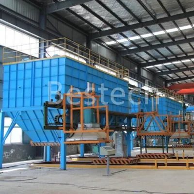  Foundry Green Sand Casting Line Clay Sand Molding and Reclamation System
