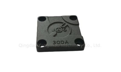Sand Casting Machining Angle Block with Black Painted Die Casting