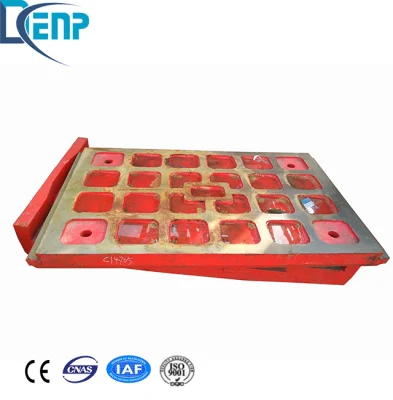 High Manganese Steel Casting with Chrome Jaw Plate