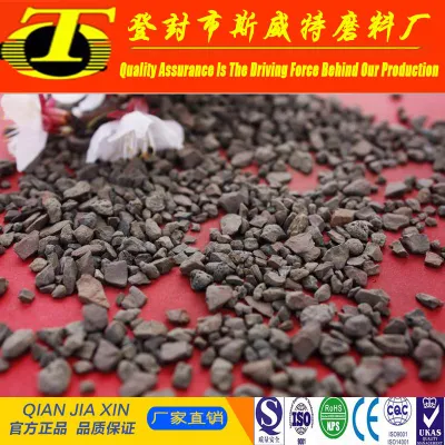  35%-75% Manganese Sand for Water Treatment Removing The Mn and Fe