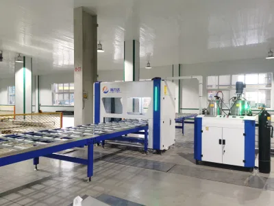 Easy Operation Automatic Feeding High Degree Automation Saved Glue Stable Coating Easy Operation Fully Automatic Gluing Pouring Machine