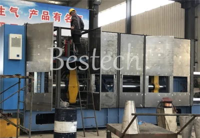  China Foundry Cast Iron Moulding Machine / Automatic Flaskess Molding Machine