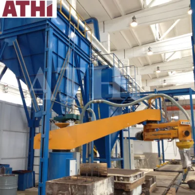 Foundry Phenolic Resin Sand Furan Resin Sand Reclamation Production Line with High Efficiency Rotor Sand Mixer