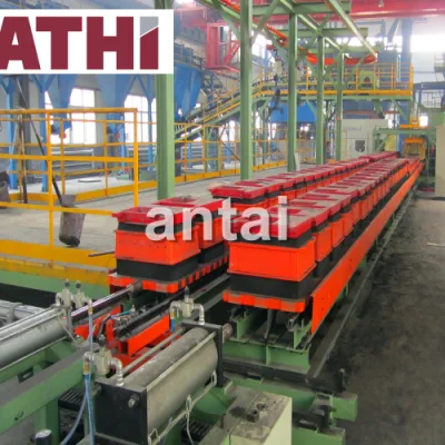 Foundry Automatic Moulding Machines Green Sand Cast Iron Molding Line