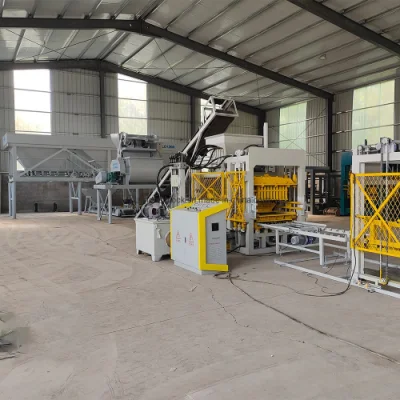 High Efficiency Turkey Vibration Industrial Used Second Hand Split Face Sand Zigzag Interlock Paver 6 8 9 Inches Hollow Cement Brick Block Moulding Machine