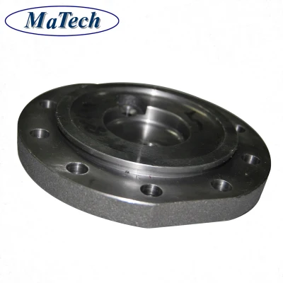 Machinery CNC Machining Ductile Iron Valve Cover Green Sand Casting