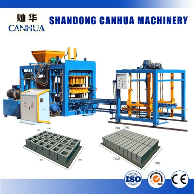 Qt4-15 Automatic Concrete Cement Block Molding Machine Sand Brick Making Machine