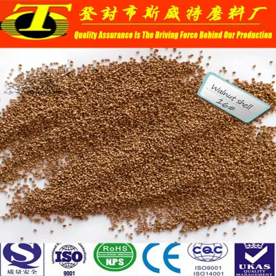 Sand Blasting Crushed Walnut Shell Grit Made in China