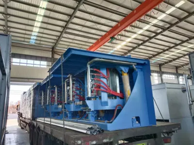 Sand Casting Purpose 0.75 Ton Energy Saving Induction Furnace for Melting Scrap Iron/Steel/Aluminum/Copper/Alloy Metal