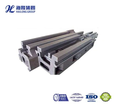 Large Steel Cast Milling Machine Tool Base Bed Frame Sand Casting