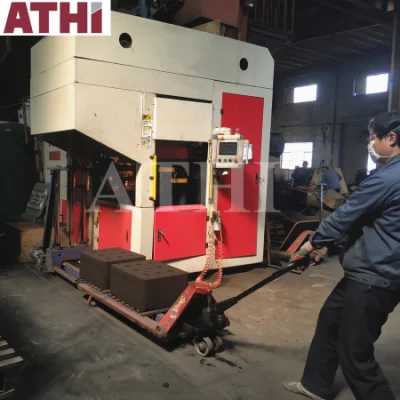  China Automatic Molding Production Line with Horizontal Parting Flaskless Green Sand Casting Molding Machine and for Sale