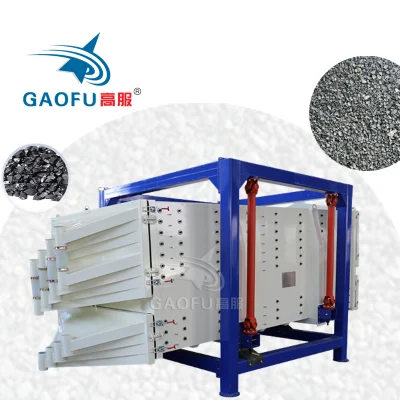Gaofu Micro Silica Sand Foundry Sieving Refractory Material Heavy Multi-Layer Square Swing Vibrating Screen Machine