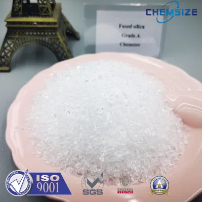 High Whiteness Fused Silica Powder and Sand for Making Quartz Marble