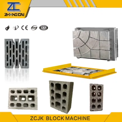 Easy to Operate Sand and Plastic Automatic Making Machine Manual Hollow Block Concrete Bricks Mould