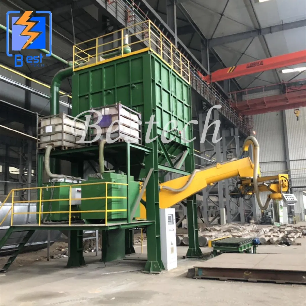 China Foundry Factory Supply Technology Matures Resin Sand Reclamation and Molding Line