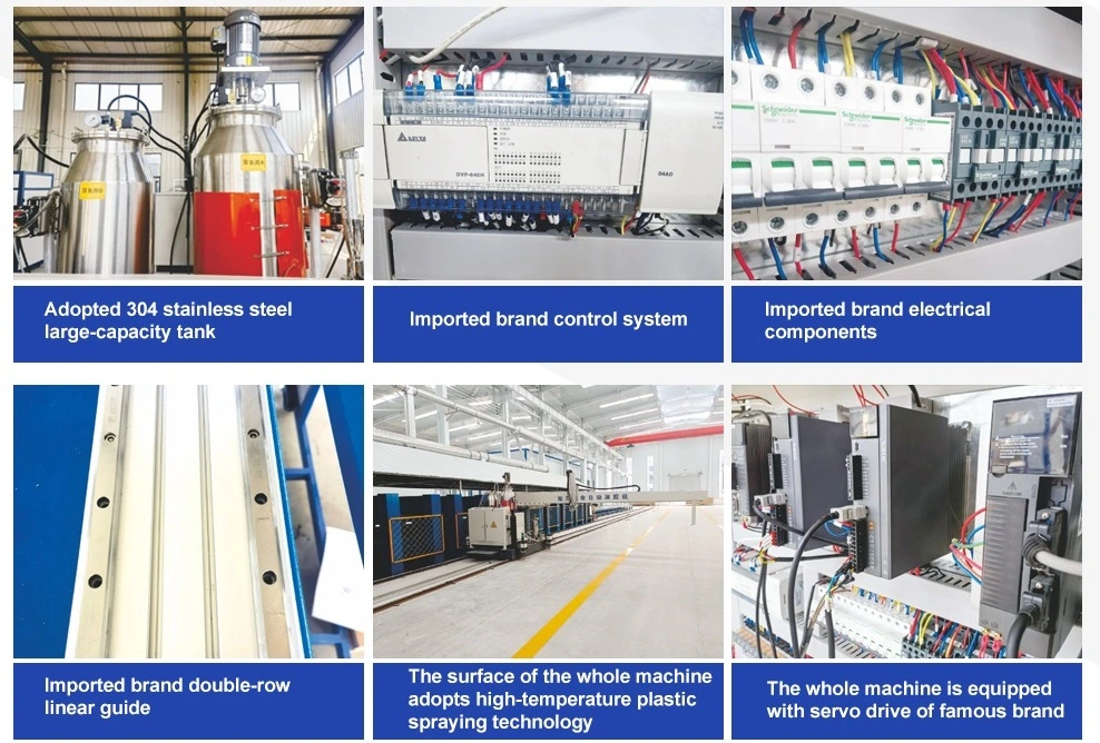 Easy Operation Automatic Feeding High Degree Automation Saved Glue Stable Coating Easy Operation Fully Automatic Gluing Pouring Machine