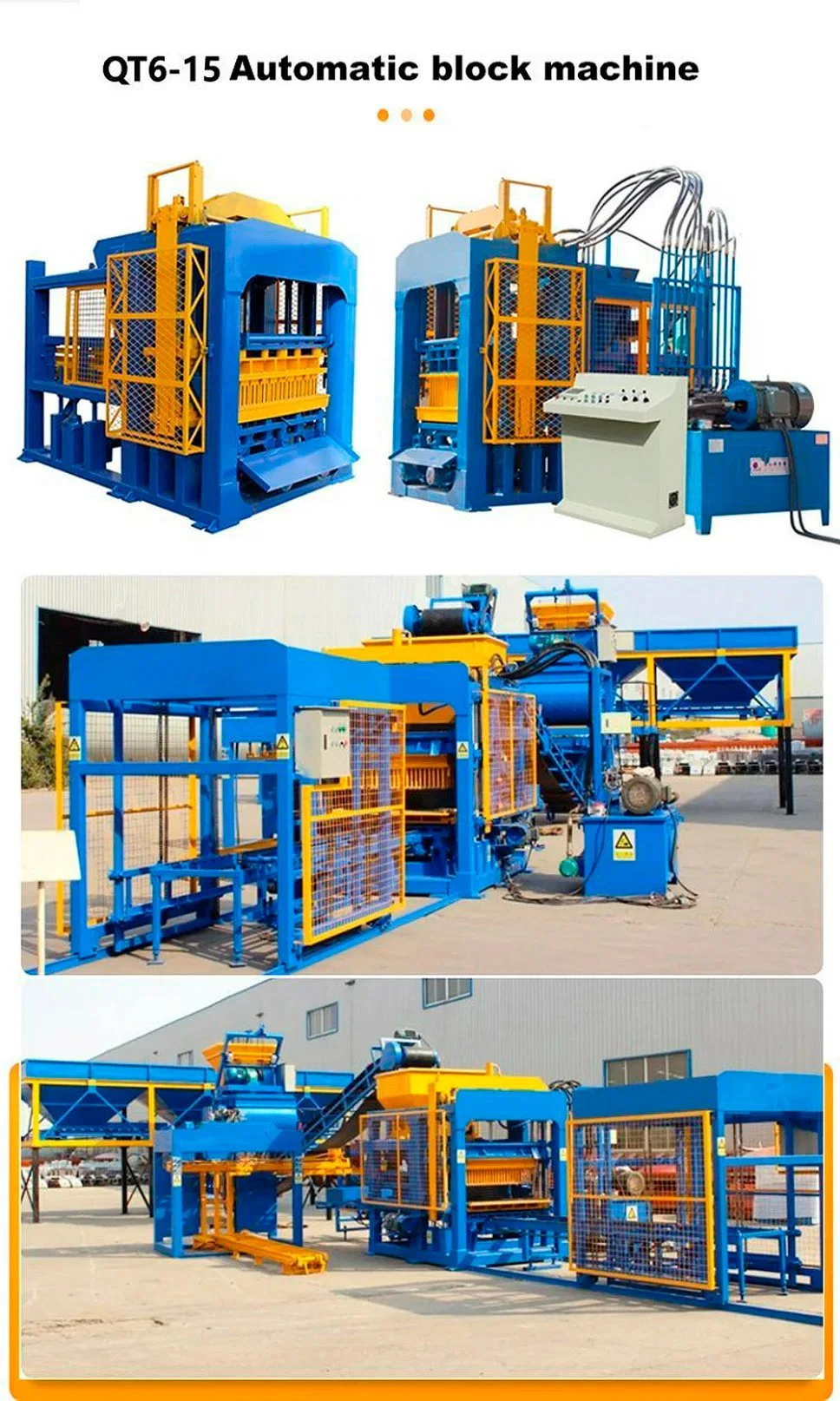 Fly Ash Sand Cement Mixer Concrete Brick Moulding Machine