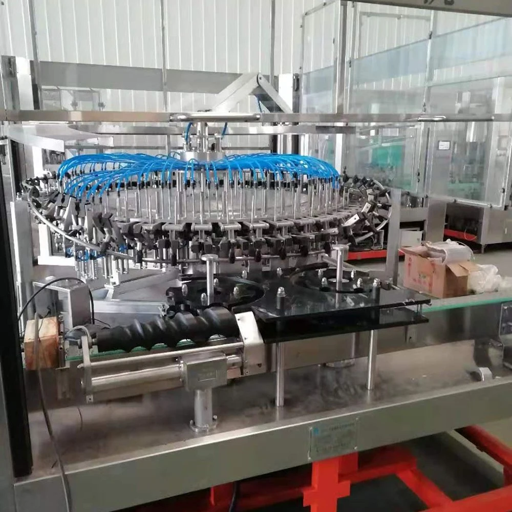 Automatic Bottle Washing Machine with Water Pouring Function