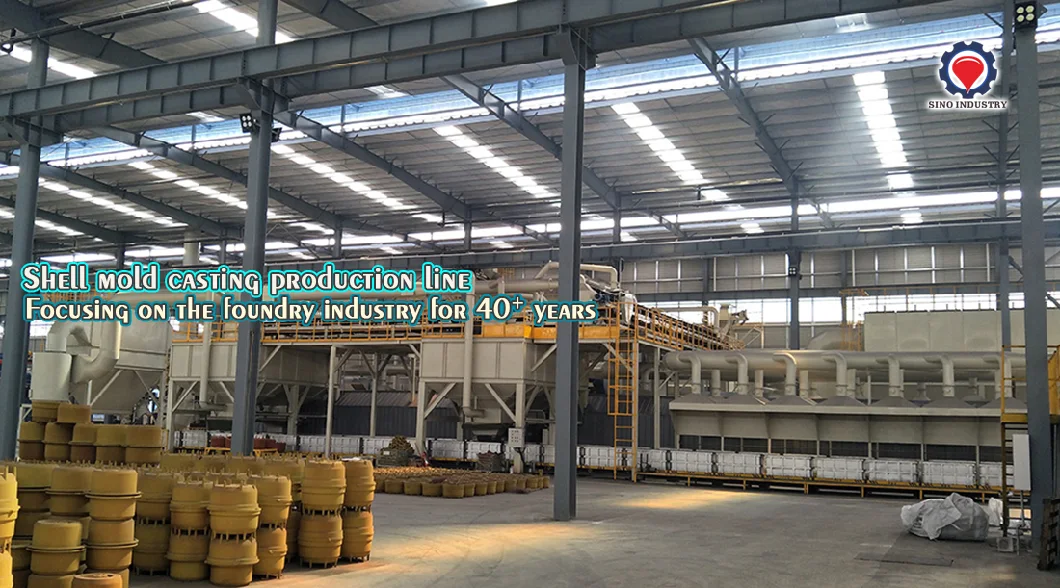 Green Environmental Protection Resin Sand Castings for Valve Body with Ductile Iron