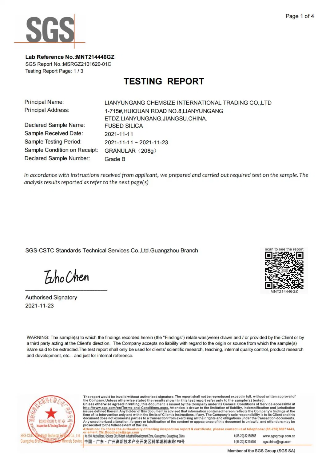 Dust-Free Fused Silica Sand for Investment Casting Foundries