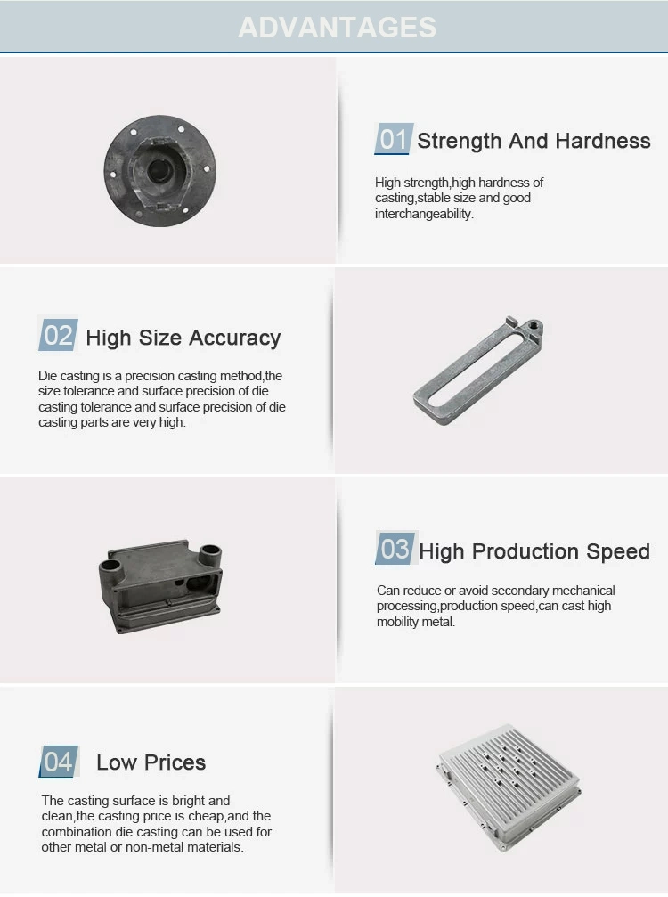 ADC10, ADC12, A360, A380, 383 Material Aluminum Die Casting