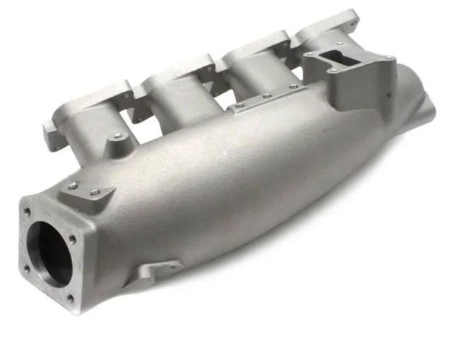 Custom Generator Engineering Exhaust Pipe Casting Processing Aluminum Alloy Lost Wax Sand Die Cast Vacuum Auto Service