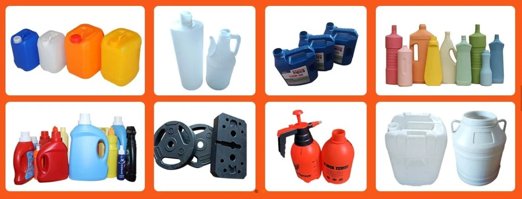 HDPE Oil Bottle Jerrycan Fully Automatic Blow Moulding Machine