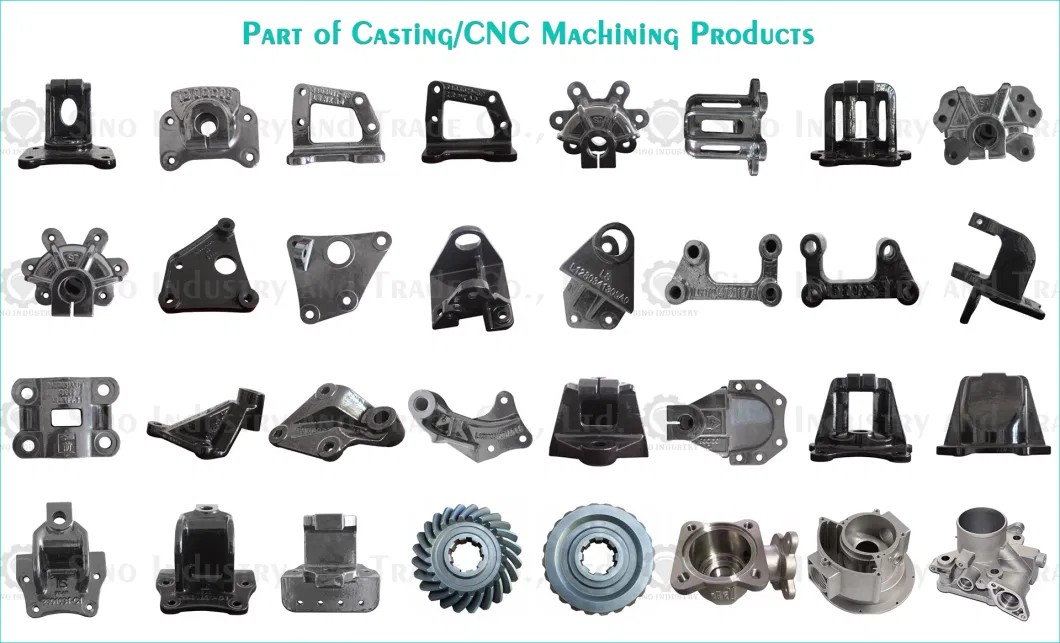 China Custom Hot Chamber Metal Parts and Sand Castings Housing Lost Wax Zinc Aluminium Die Casting Parts