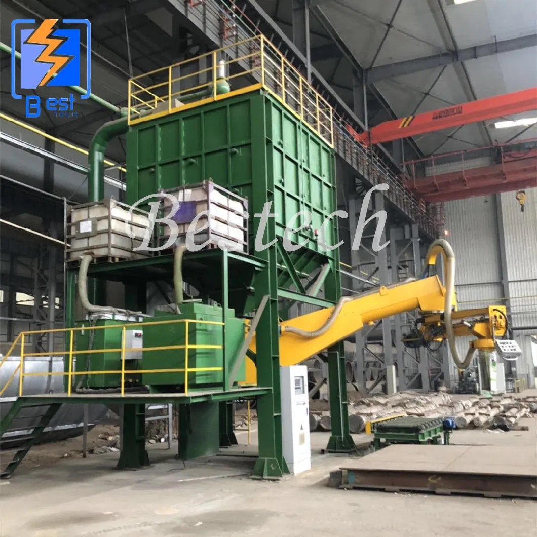15t/H Furan Resin Sand Casting Molding Line for Steel Castings Production