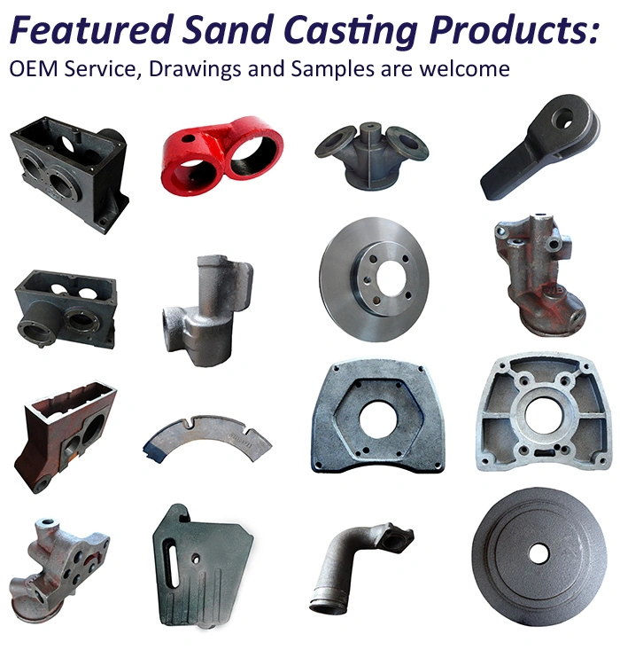 OEM Sand Casting for Elbow with Painting