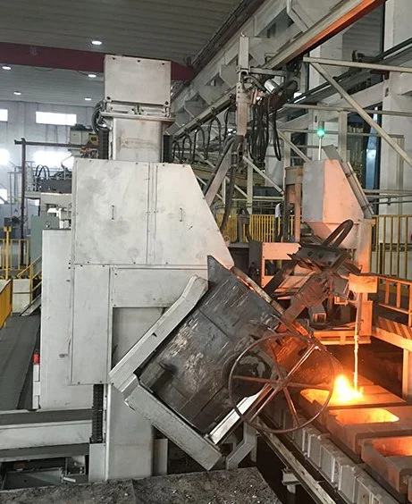 Pouring Machine for Sand Casting Foundry