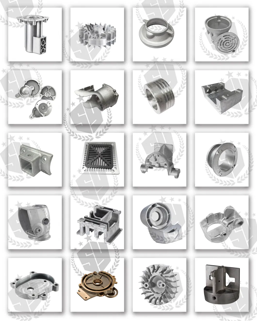 OEM Part Manufacturer Aluminum/Zinc/Brass/Alloy Metal/Steel Gravity/Sand/Die Casting