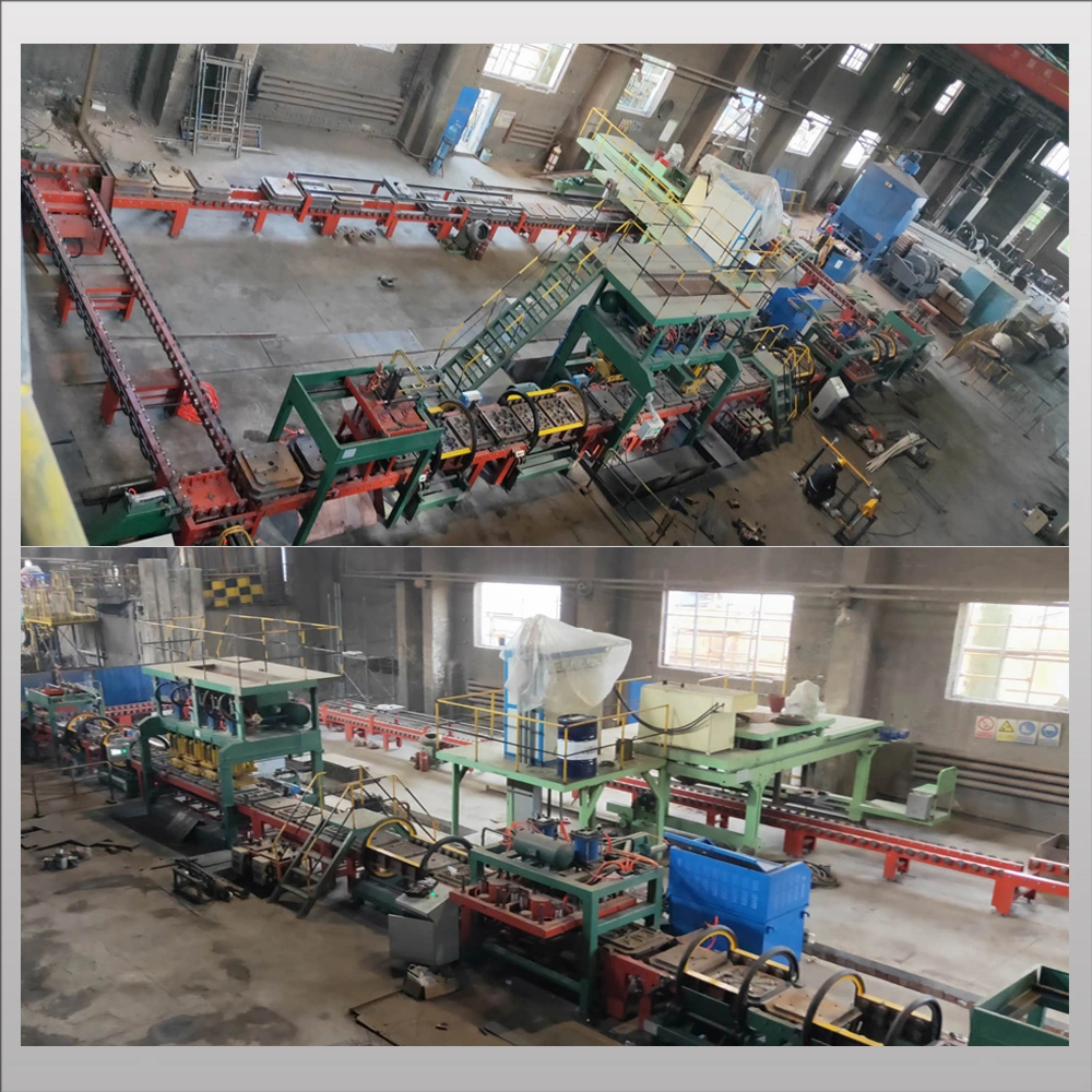 Iron Mould Sand Coated Casting Production Line