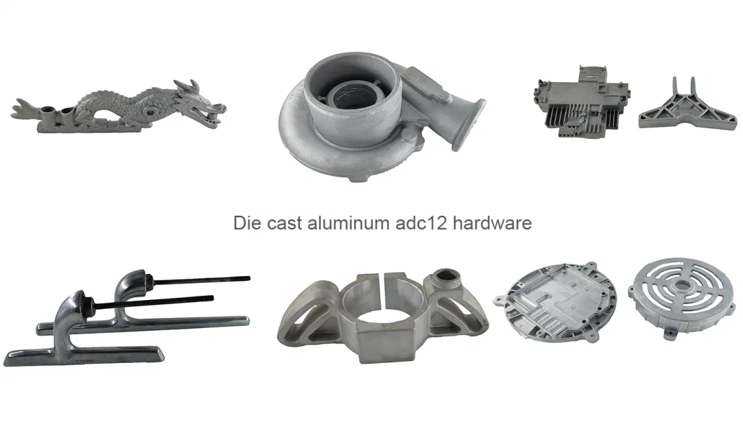 OEM Custom Equipment Aluminum Cover Bracket Mold Casting with Powder Coating