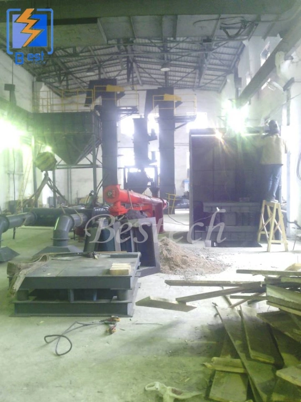 Foundry Furan Resin Sand Reclamation Line and Molding Production Line