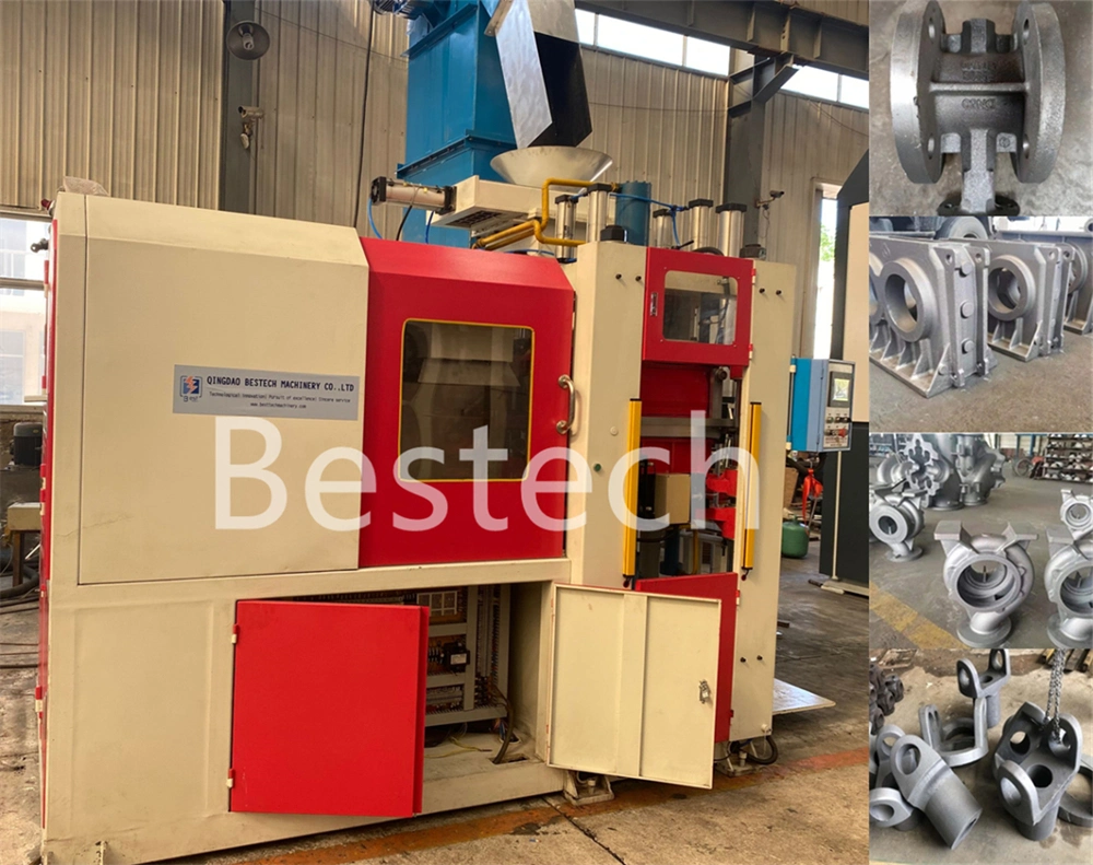 Fully Automatic Horizontal Green Sand Molding Machine for Pulleys and Auto Parts Production Line