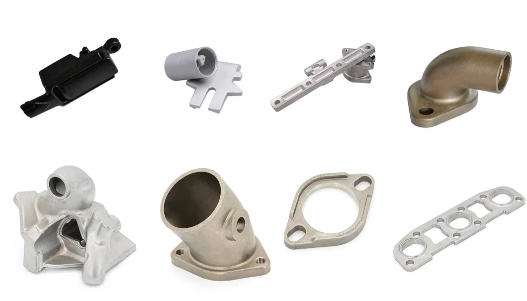 OEM Custom Equipment Aluminum Cover Bracket Mold Casting with Powder Coating