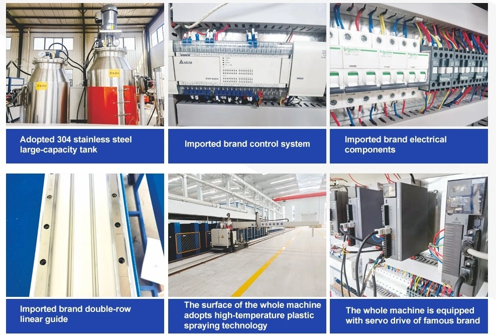 High Degree Automation Uniform Mixing Automatic Feeding Saved Glue Stable Coating Easy Operation Fully Automatic Gluing Pouring Machine