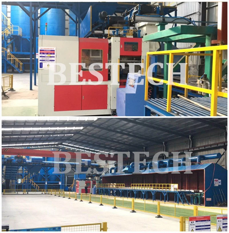 Automatic Horizontal Parted Flaskless Shoot Squeeze Casting Molding Machine