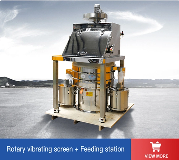 Gaofu Micro Silica Sand Foundry Sieving Refractory Material Heavy Multi-Layer Square Swing Vibrating Screen Machine