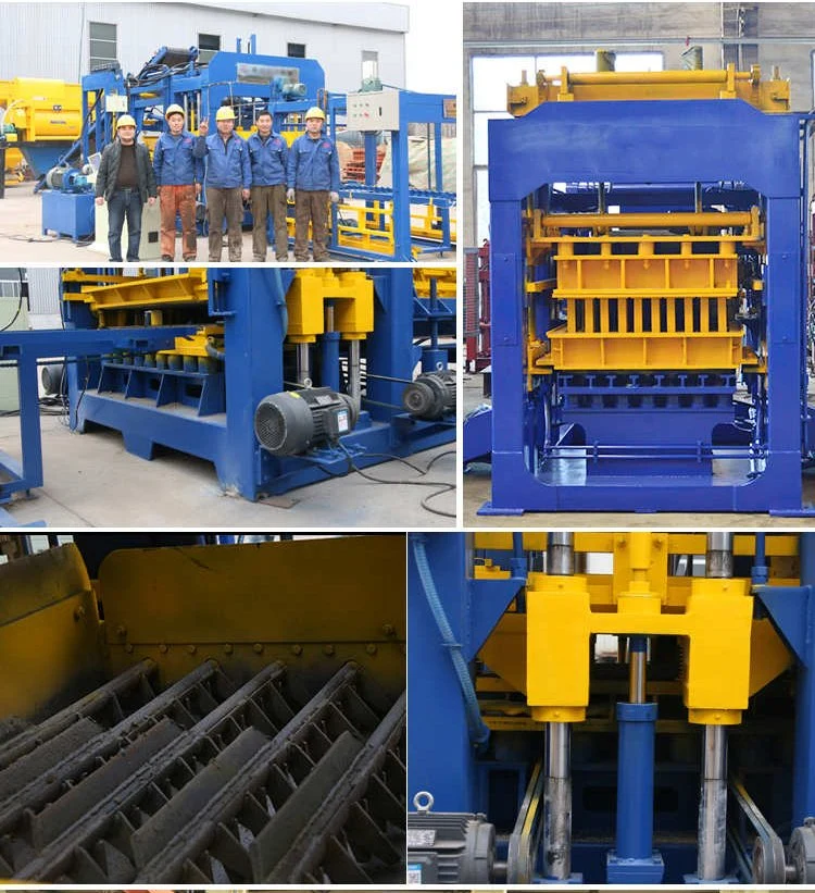 Concrete Block Moulding Machine Qt12-15 Fully Automatic Fly Ash Brick Block Making Machine Price for Sale