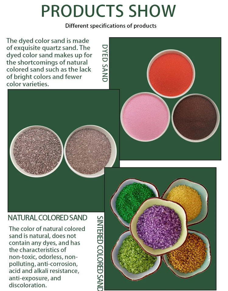 Color Silica Sand for Buyers