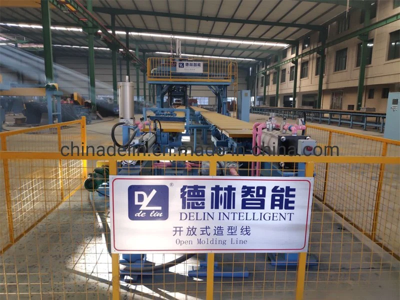 Dlzx110120 Automatic Molding Machine with Cast Open Conveyor Line and Sand Processing Equipment