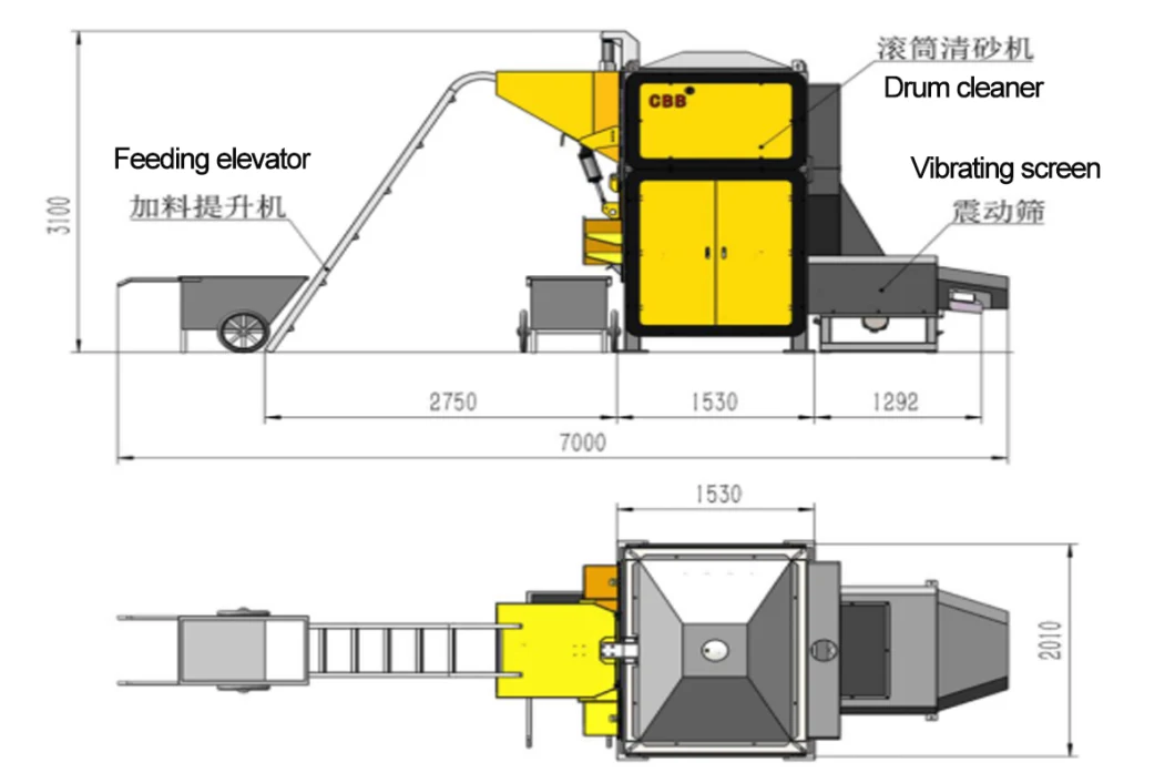 Sand Cleaning Machine for Faucet Hardware Castings