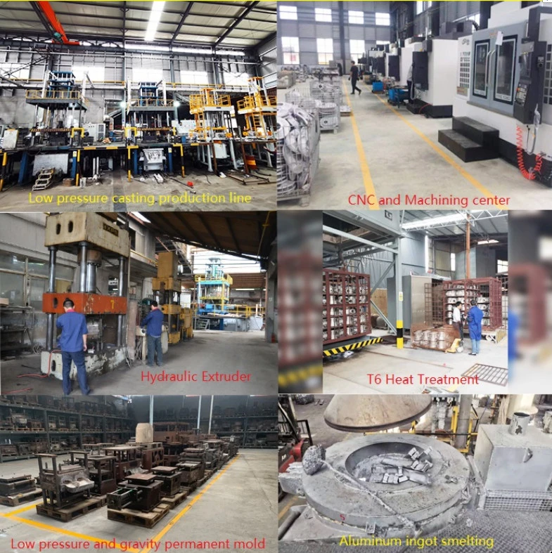 Foundry Metal Gravity Casting Sand Cast Aluminum Castings Machine OEM ODM Factory