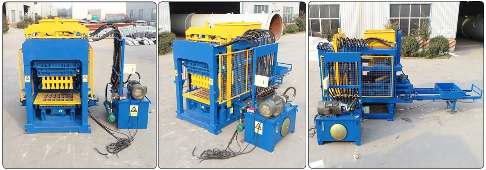 Fully Automatic Cement Hydraform Block Brick Moulding Machine Qt6-15 Interlock Paver Concrete Block Machine Price