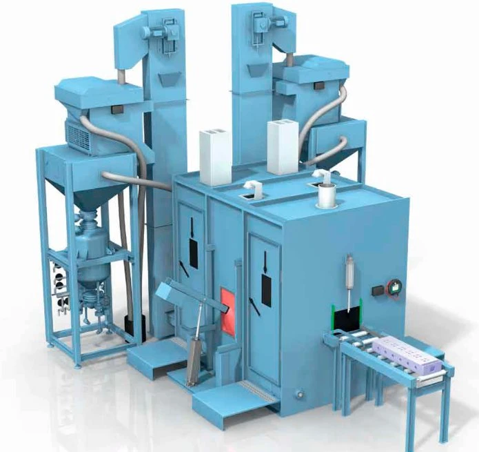 High Effective Sand Blasting Machine for Casting Foundry