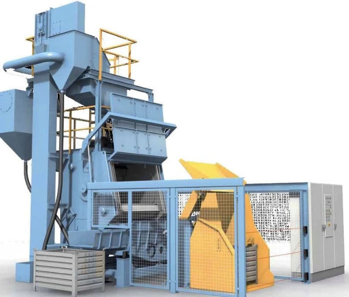 High Effective Sand Blasting Machine for Casting Foundry