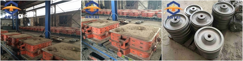 Foundry Iron Casting Green Sand Mechanized Moulding Line with Sand Preparation Plant