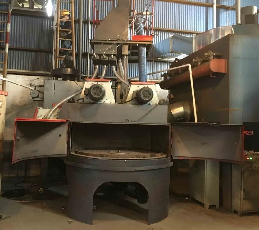 High Effective Sand Blasting Machine for Casting Foundry